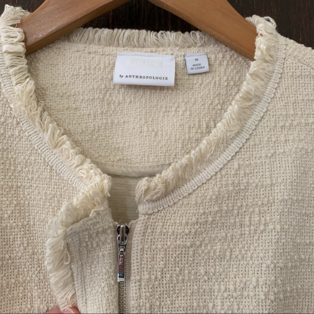 Anthropologie NWT Ett Twa Bardot Moto Jacket Blazer NEW - Picture 4 of 13